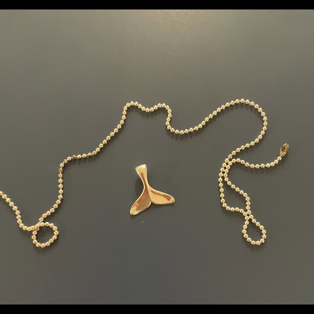 Dolphin Tail Necklace